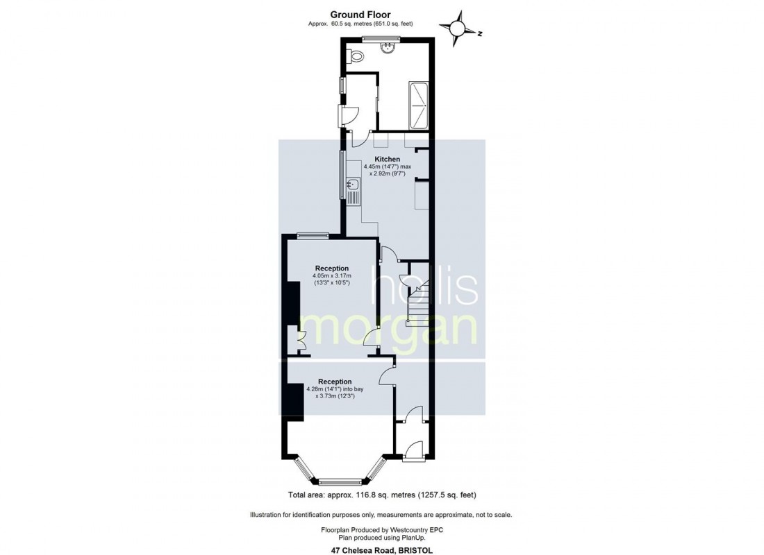 Floorplan for Chelsea Road, Easton, Bristol