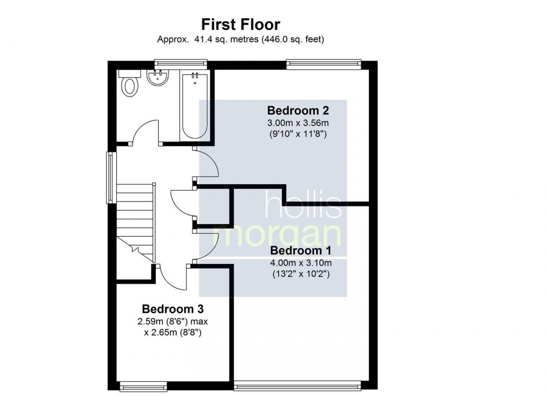 Floorplan for Nibletts Hill, St. George, Bristol