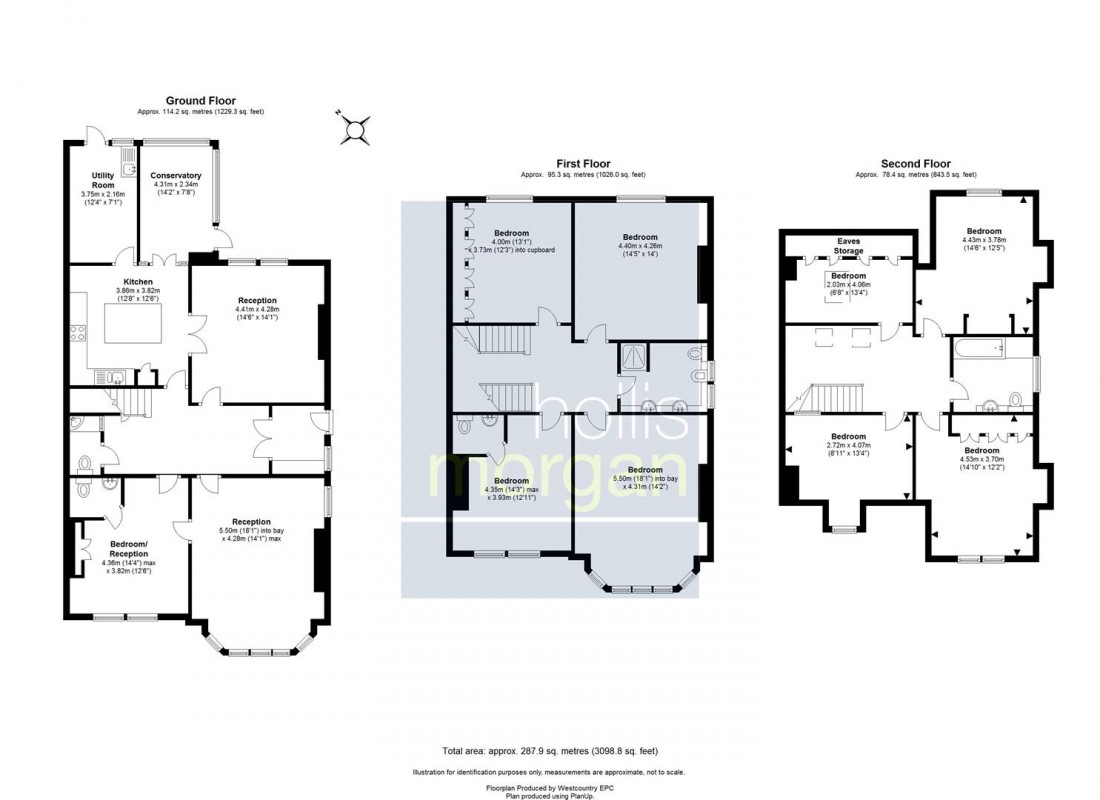 Floorplan for Clarendon Road, Redland