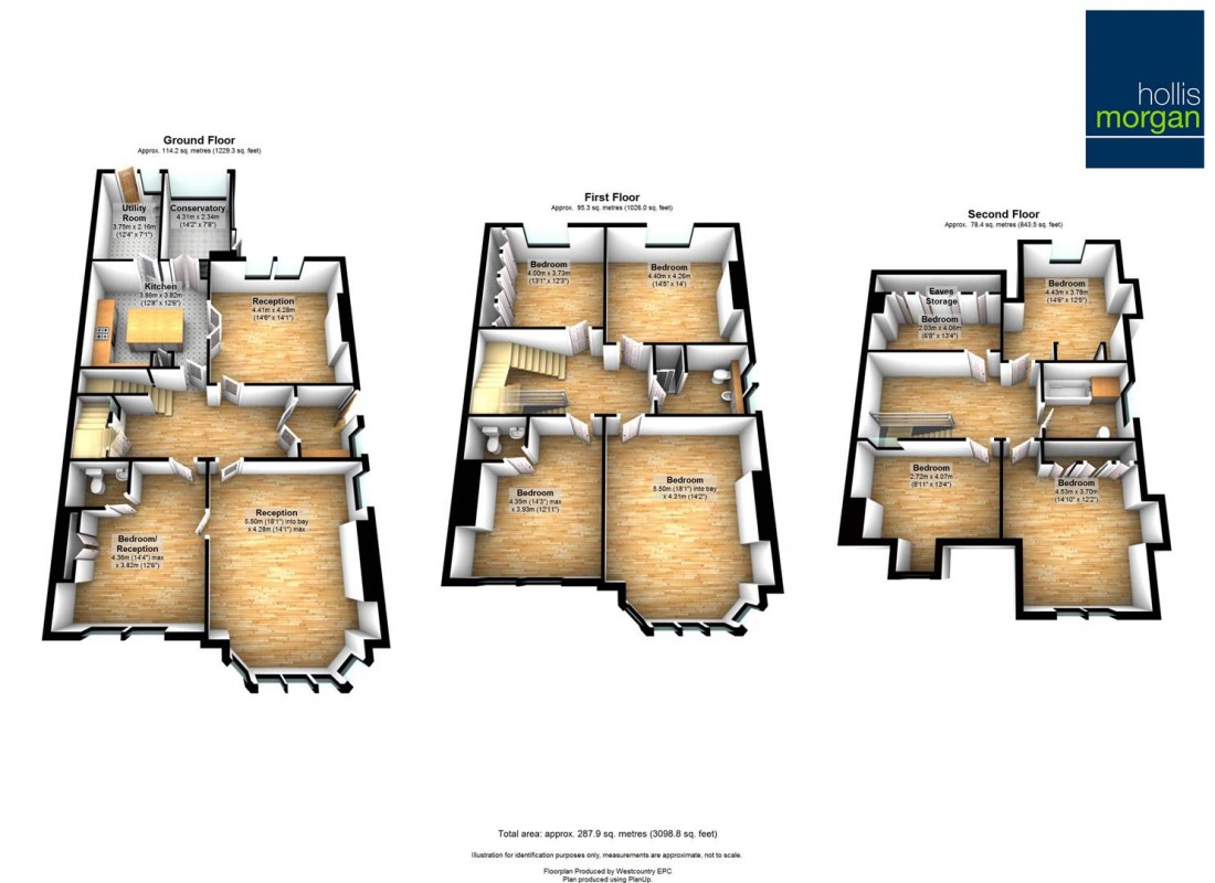 Floorplan for Clarendon Road, Redland