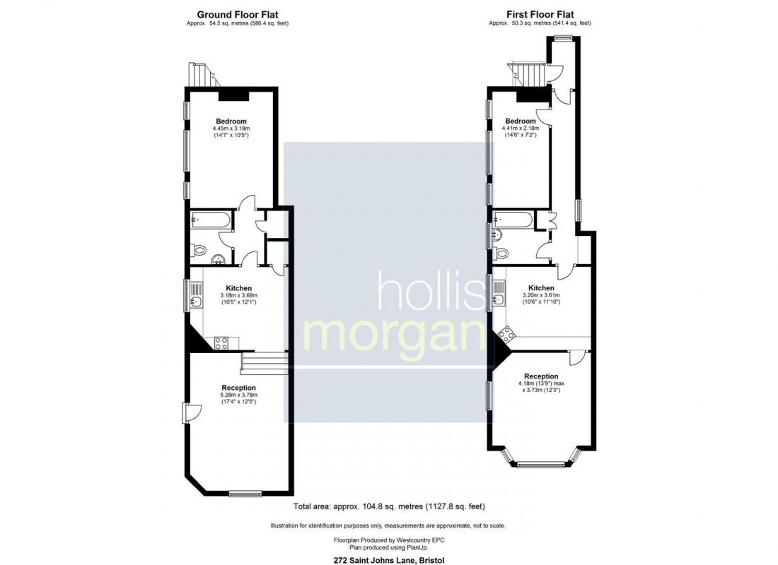 Floorplan for St. Johns Lane, Bedminster