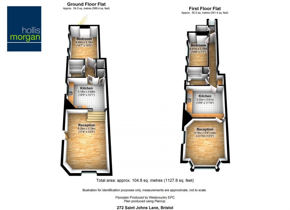 Floorplan for St. Johns Lane, Bedminster