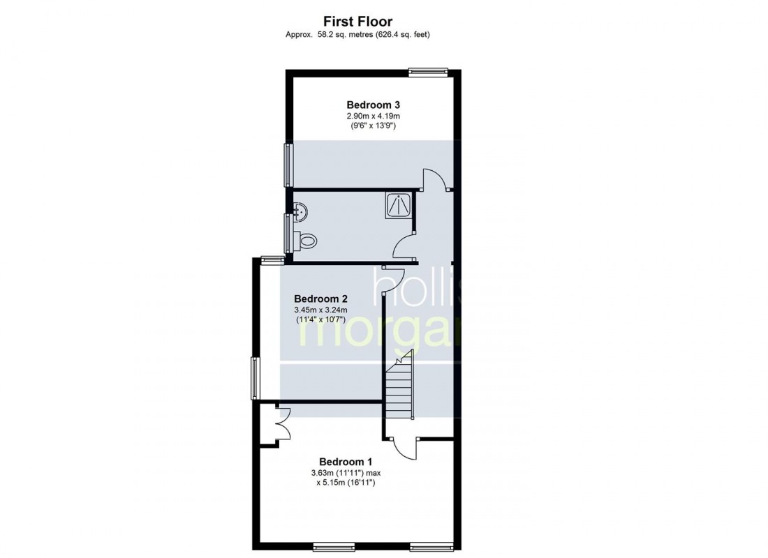 Floorplan for Two Mile Hill Road, Bristol