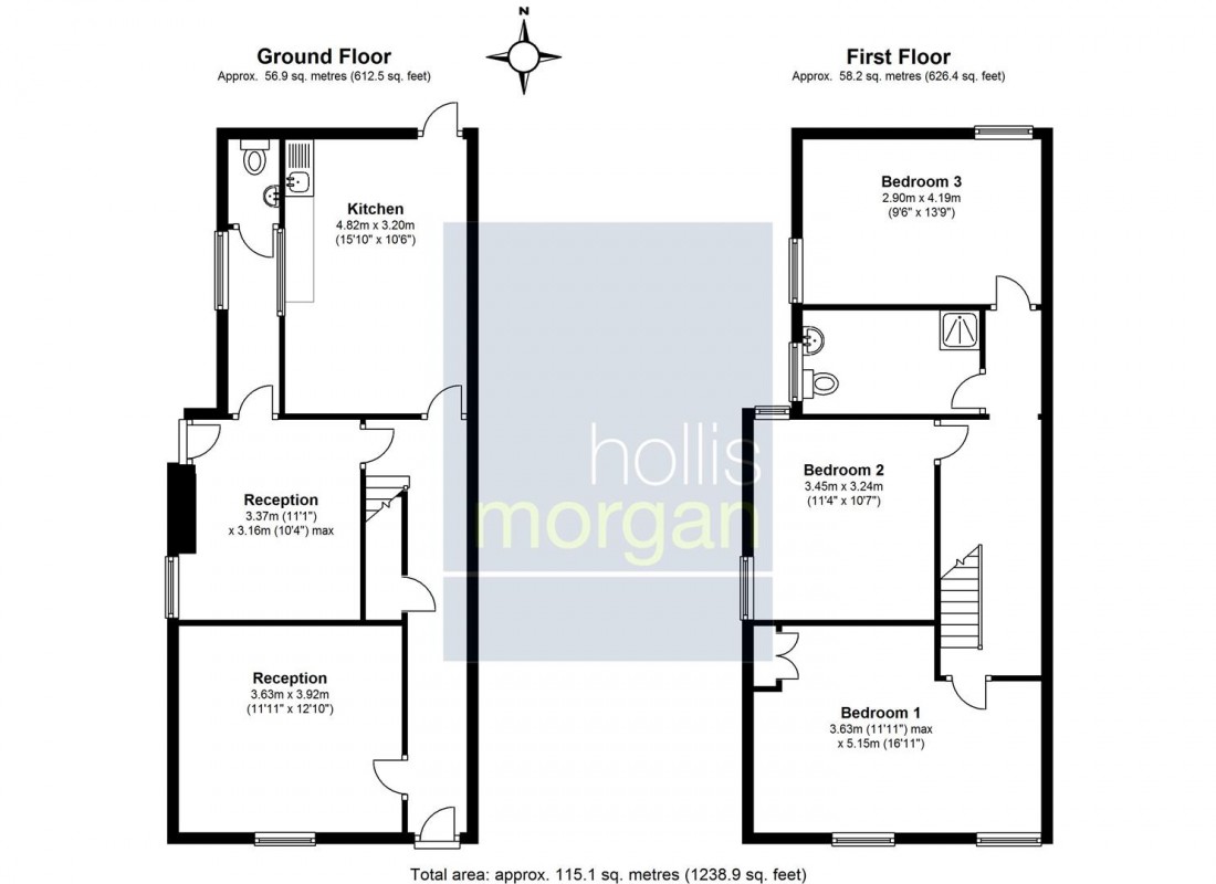Floorplan for Two Mile Hill Road, Bristol