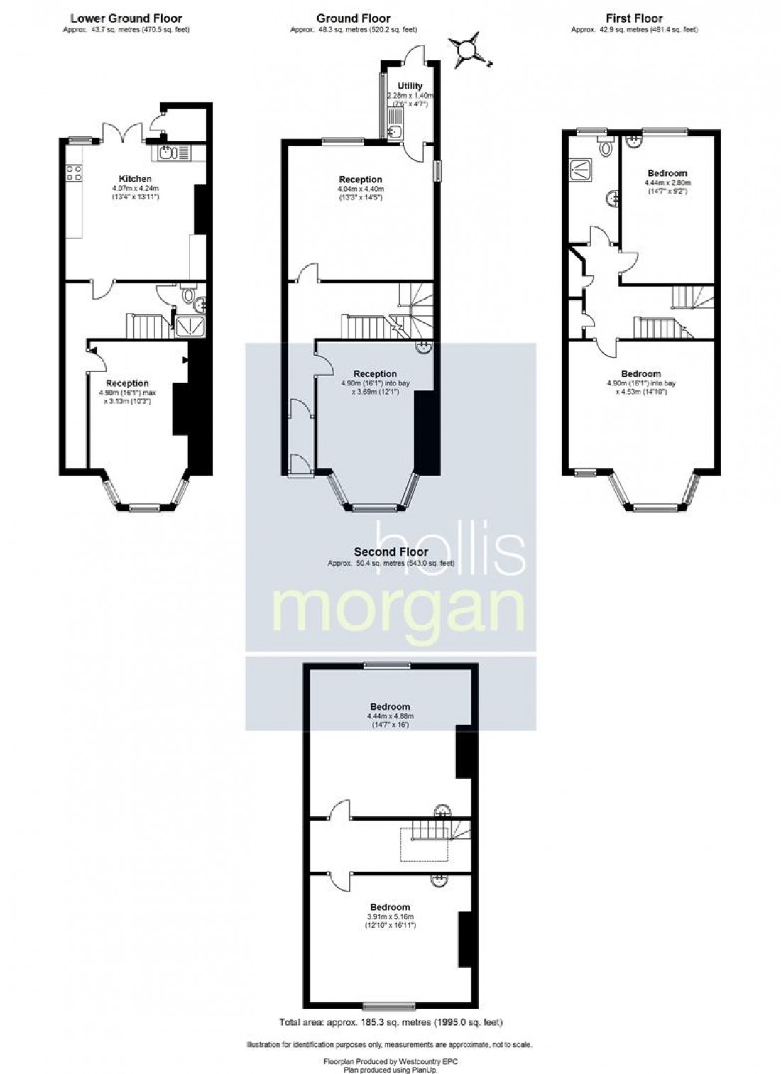 Floorplan for Alma Road Avenue, Clifton