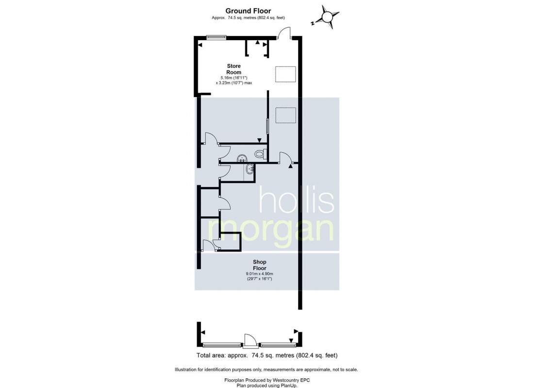 Floorplan for Henleaze Road, Bristol