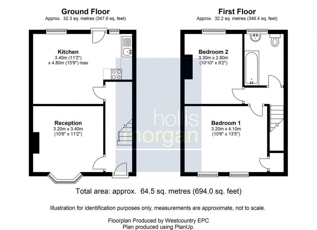 Floorplan for Berwick Road, Easton, Bristol