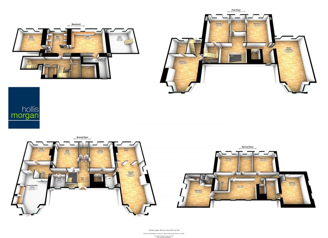 Floorplan for Mortimer Road, Clifton, Bristol