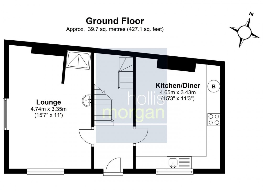 Floorplan for British Road, Southville, Bristol