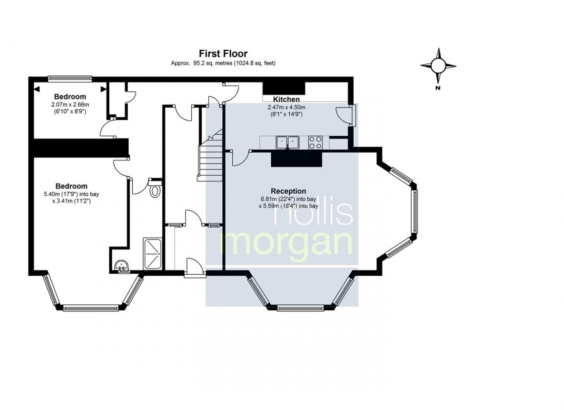 Floorplan for 2 Victoria Square, Weston-Super-Mare