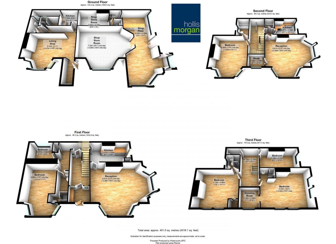 Floorplan for 2 Victoria Square, Weston-Super-Mare