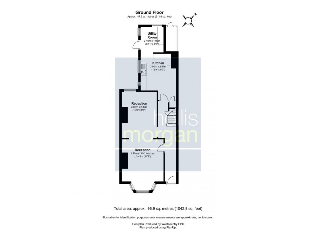 Floorplan for 63 Exeter Road, Southville