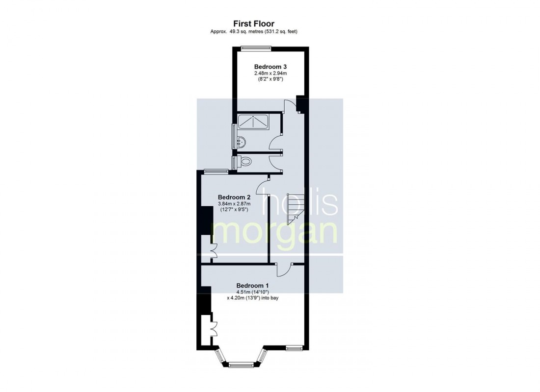 Floorplan for 63 Exeter Road, Southville