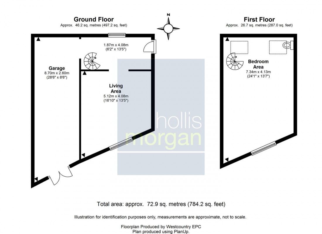 Floorplan for Park Place, Clifton, Bristol