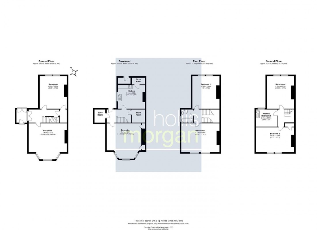 Floorplan for Clyde Park, Bristol