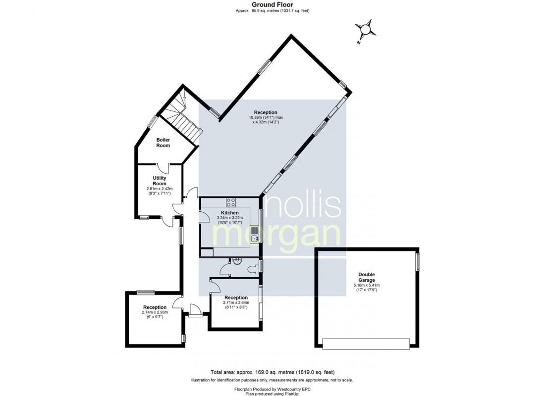 Floorplan for Thorndale Mews, Bristol