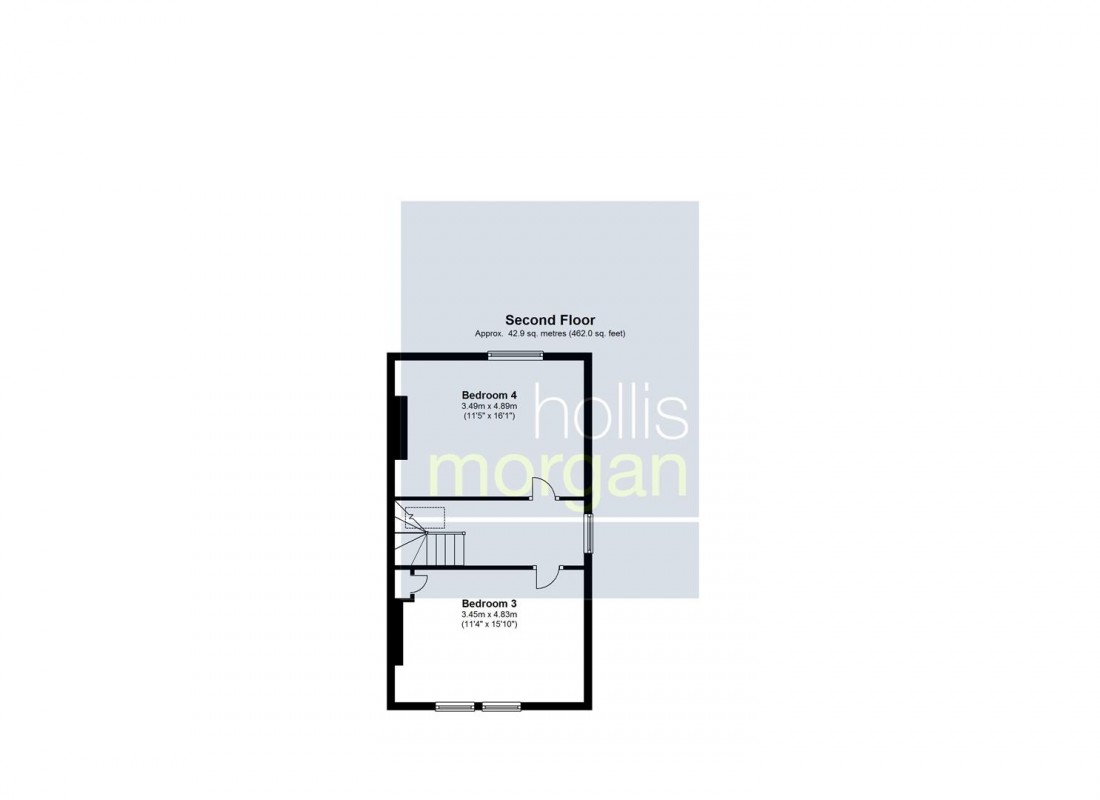 Floorplan for Cotham Brow, Bristol