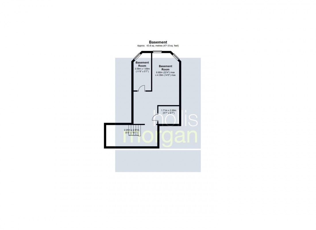 Floorplan for Whatley Road, Clifton, Bristol