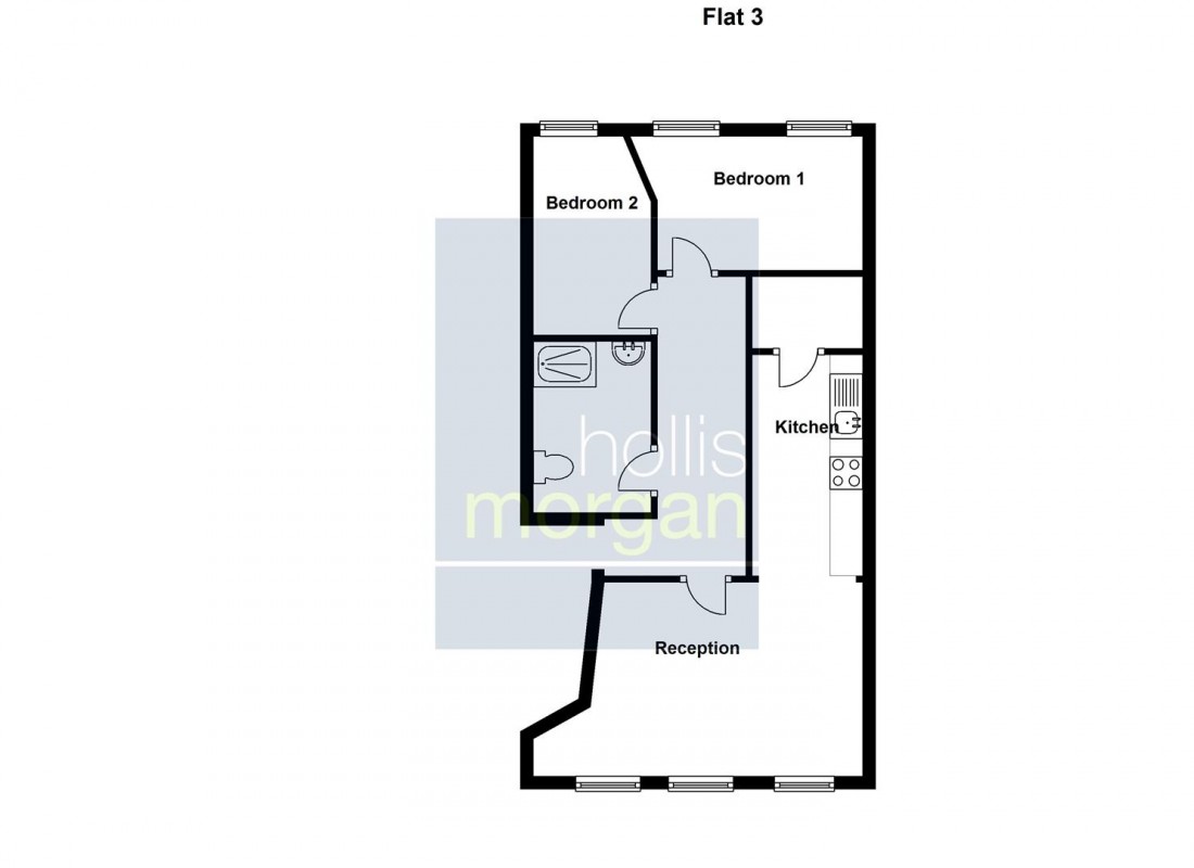 Floorplan for Guinea Lane, Fishponds, Bristol