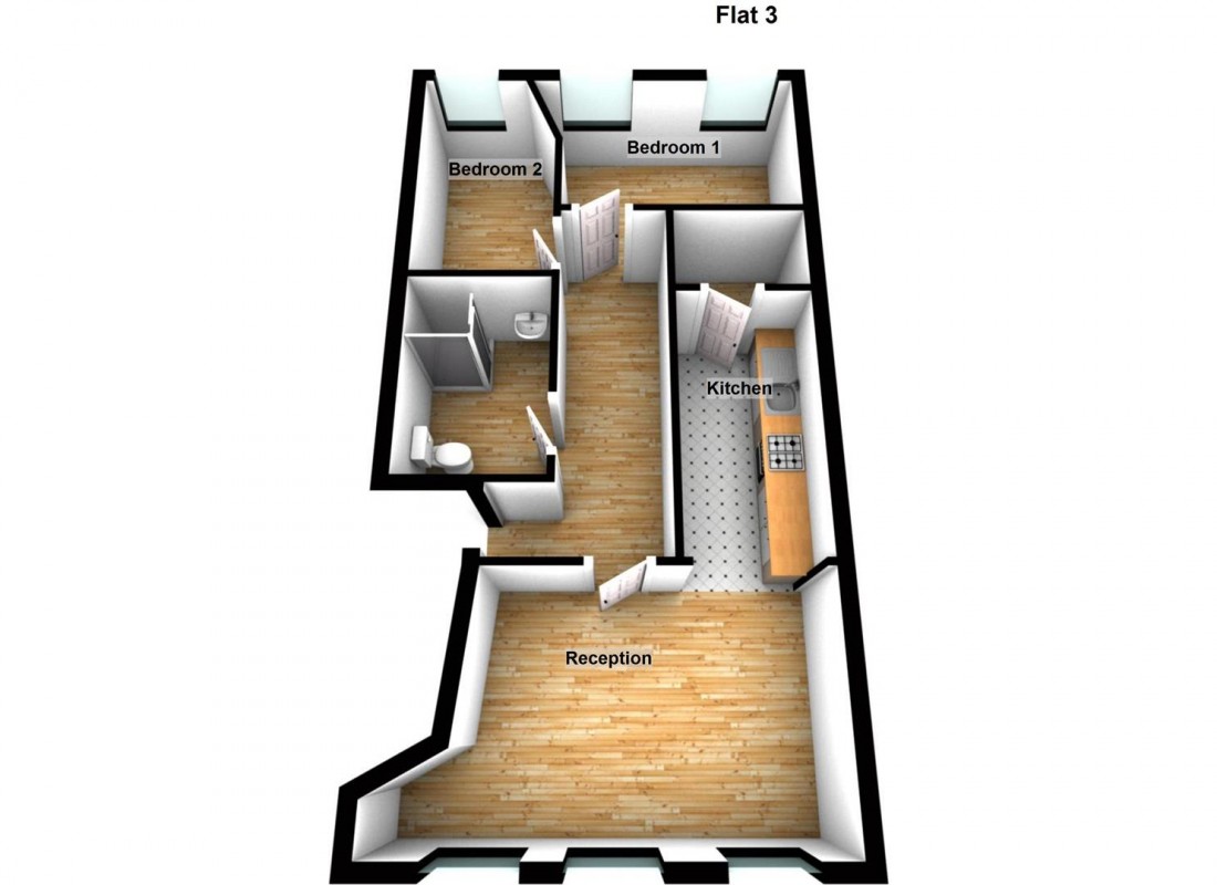 Floorplan for Guinea Lane, Fishponds, Bristol