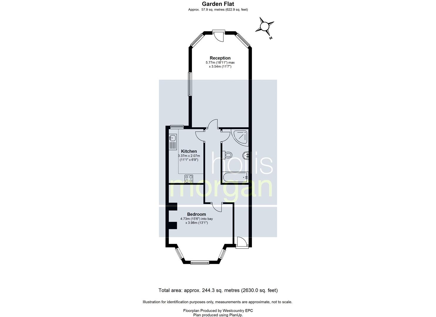 Floorplans For Hampton Road, Redland, Bristol