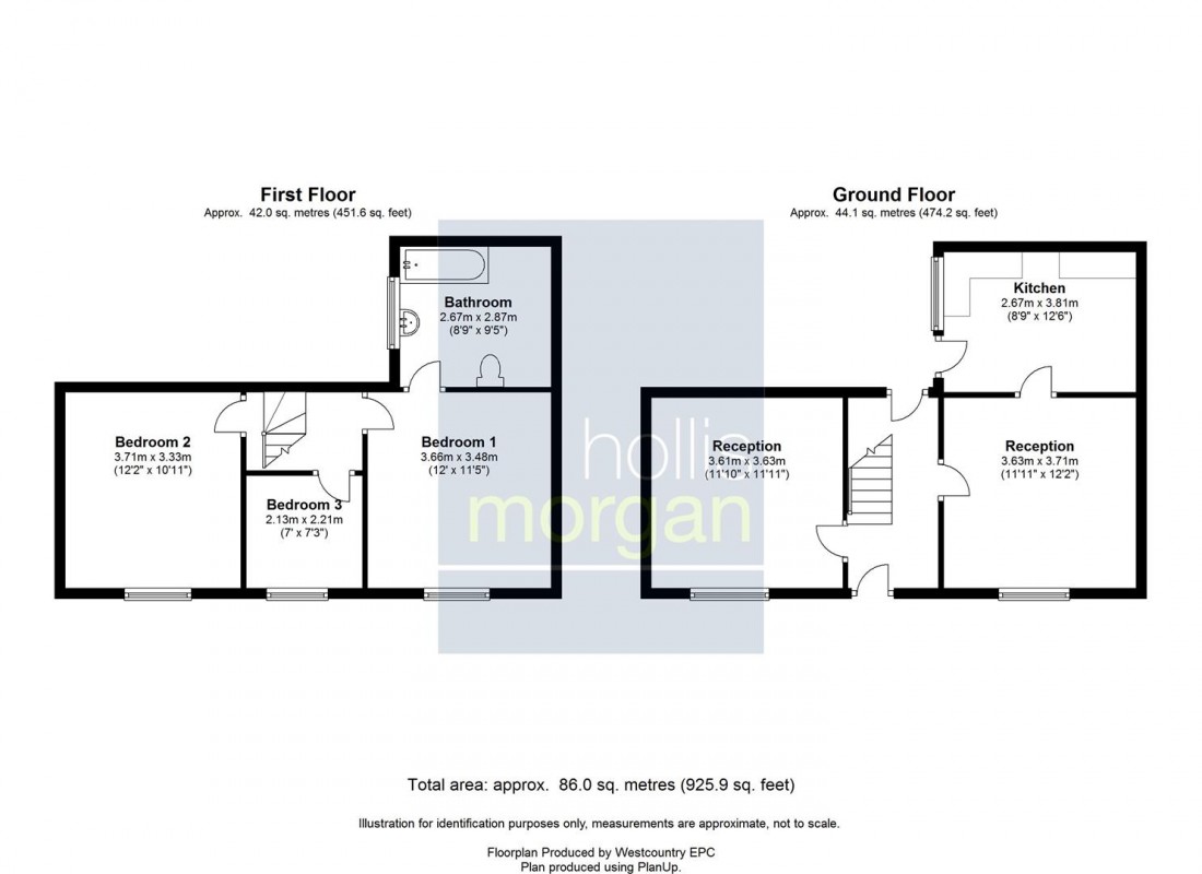 Floorplan for Park Road, Shirehampton, Bristol