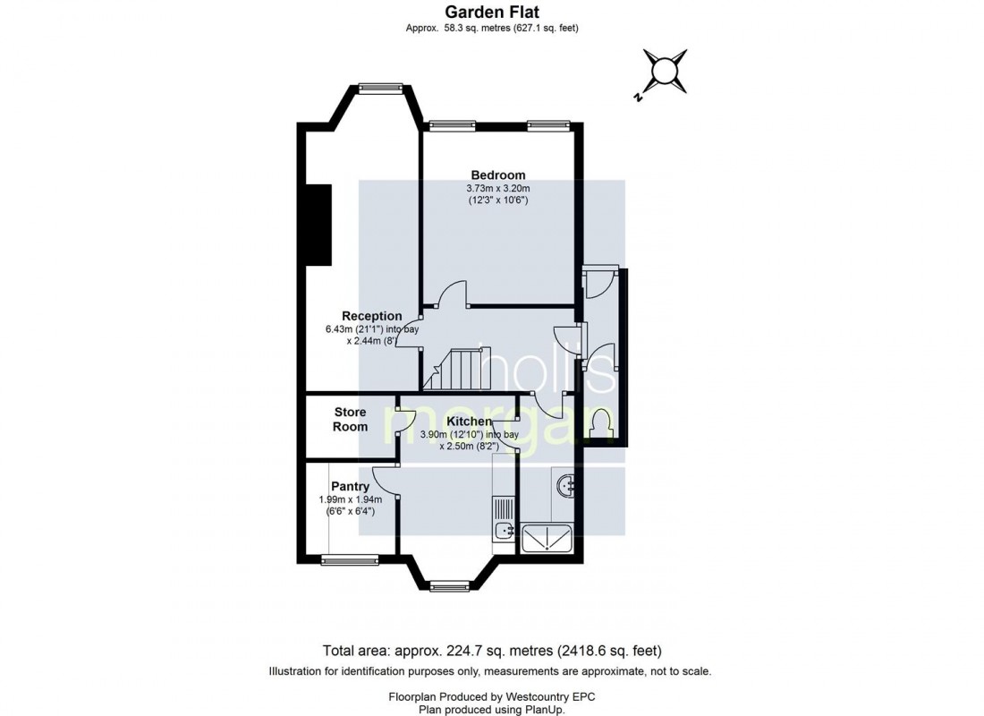 Floorplan for Cromwell Road, St. Andrews, Bristol