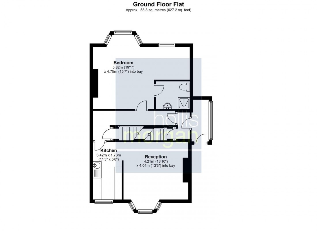 Floorplan for Cromwell Road, St. Andrews, Bristol