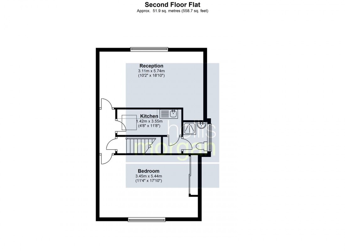 Floorplan for Cromwell Road, St. Andrews, Bristol