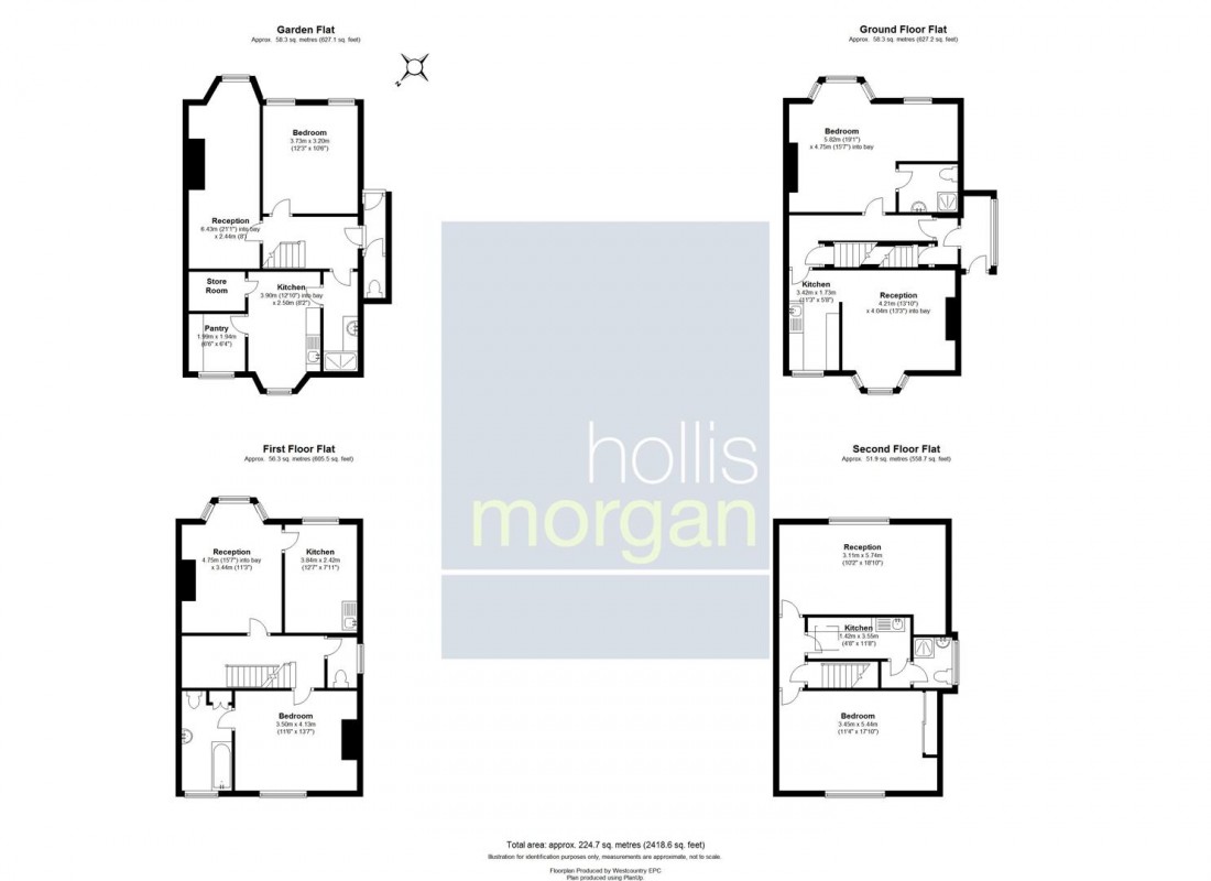 Floorplan for Cromwell Road, St. Andrews, Bristol