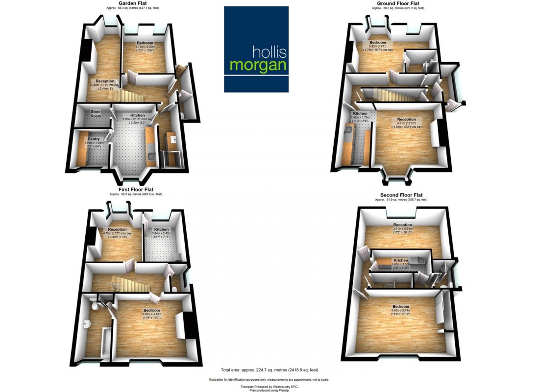 Floorplan for Cromwell Road, St. Andrews, Bristol