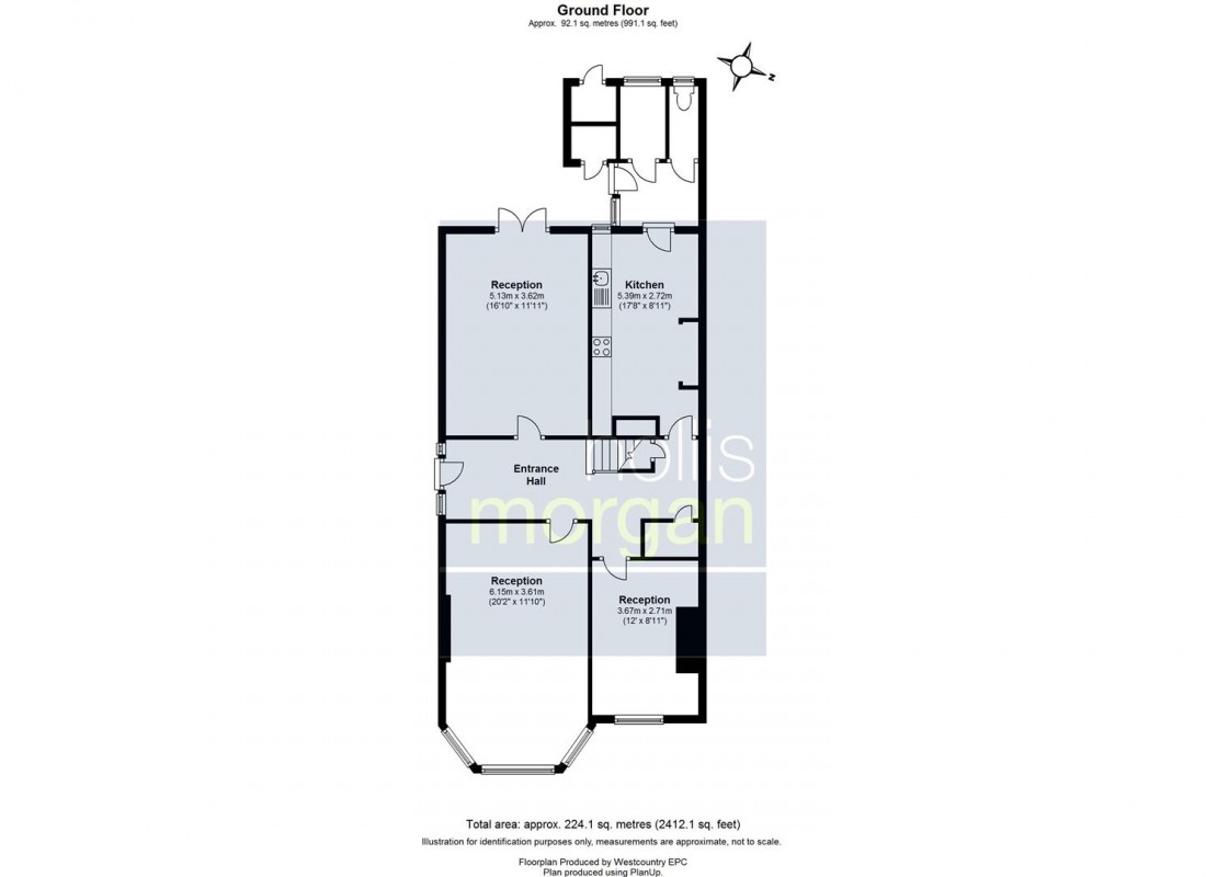 Floorplan for Pembroke Vale, Clifton