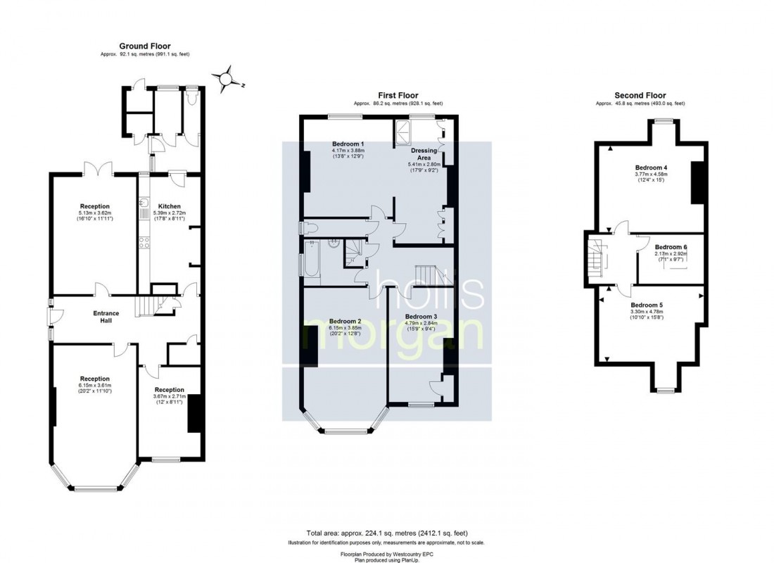 Floorplan for Pembroke Vale, Clifton