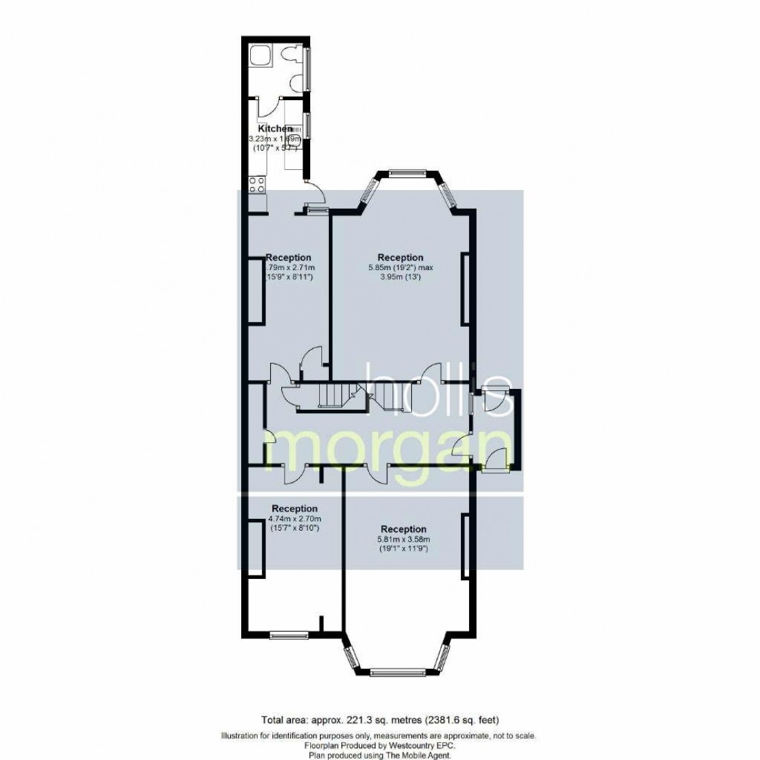 Floorplan for Woodstock Avenue, Redland