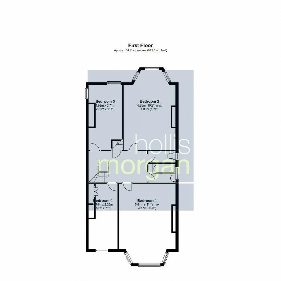 Floorplan for Woodstock Avenue, Redland