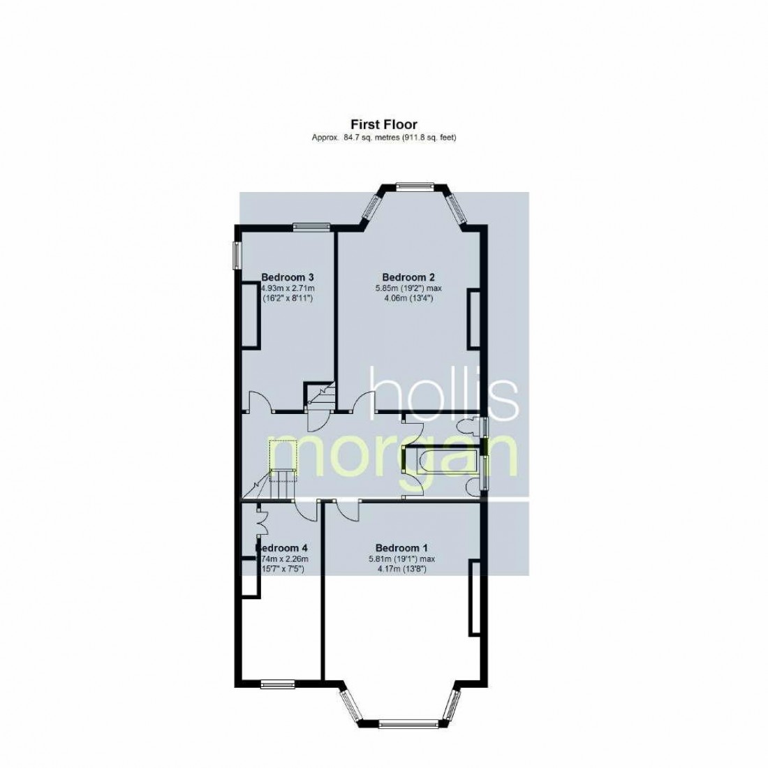 Floorplan for Woodstock Avenue, Redland