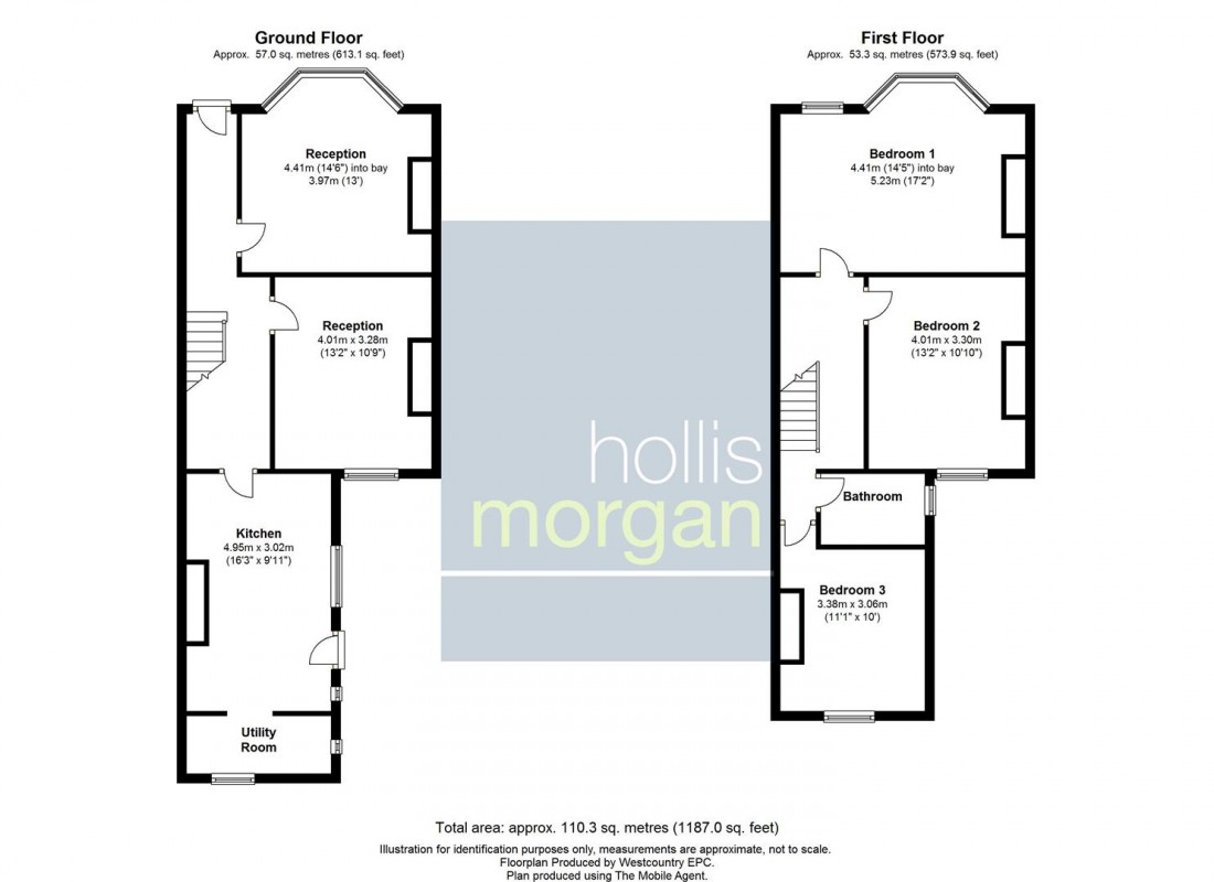 Floorplan for Seymour Road, Bishopston, Bristol