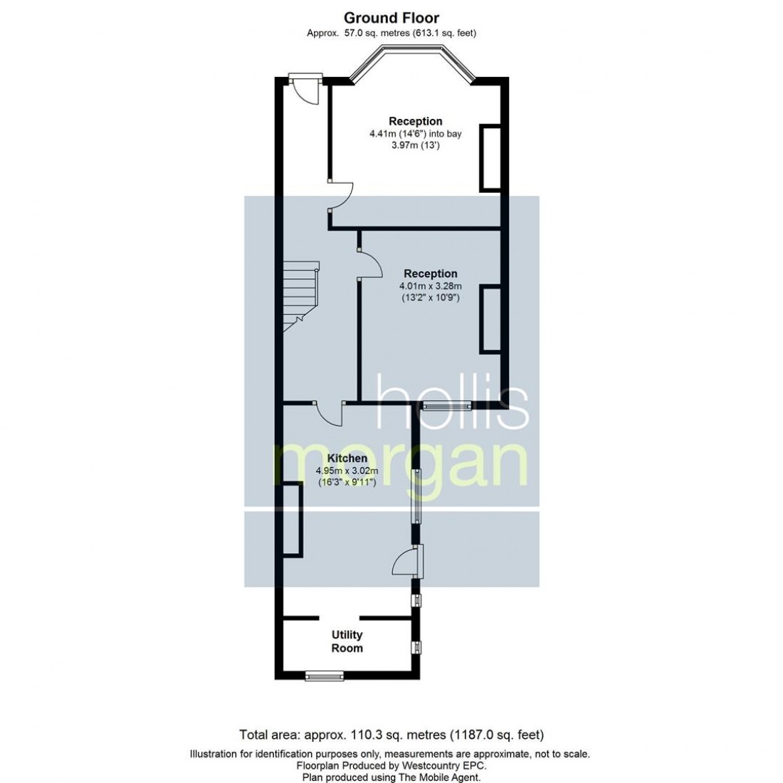 Floorplan for Seymour Road, Bishopston, Bristol