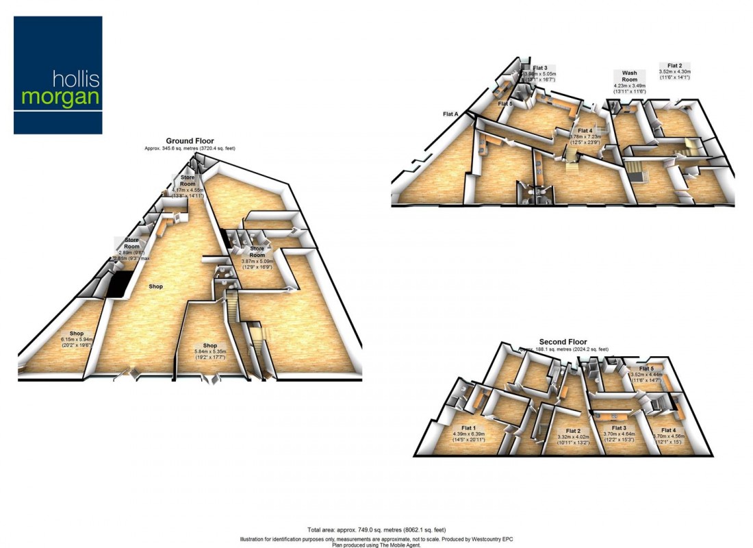 Floorplan for Ashley Road, Bristol