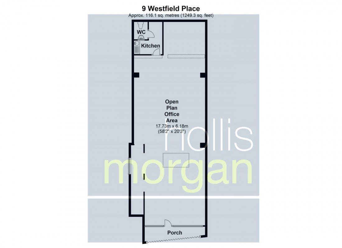 Floorplan for Westfield Place, Clifton