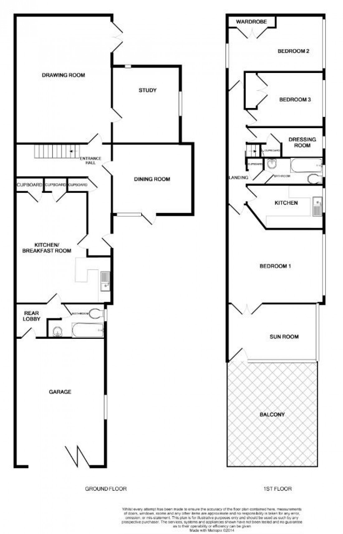 Floorplan for Elton Road, Clevedon