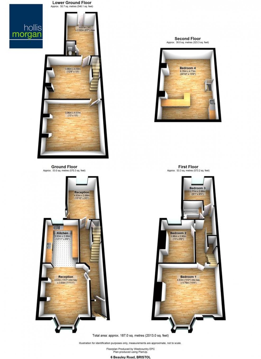 Floorplan for House and Plot @ 6 Beauley Road, Southville, Bristol