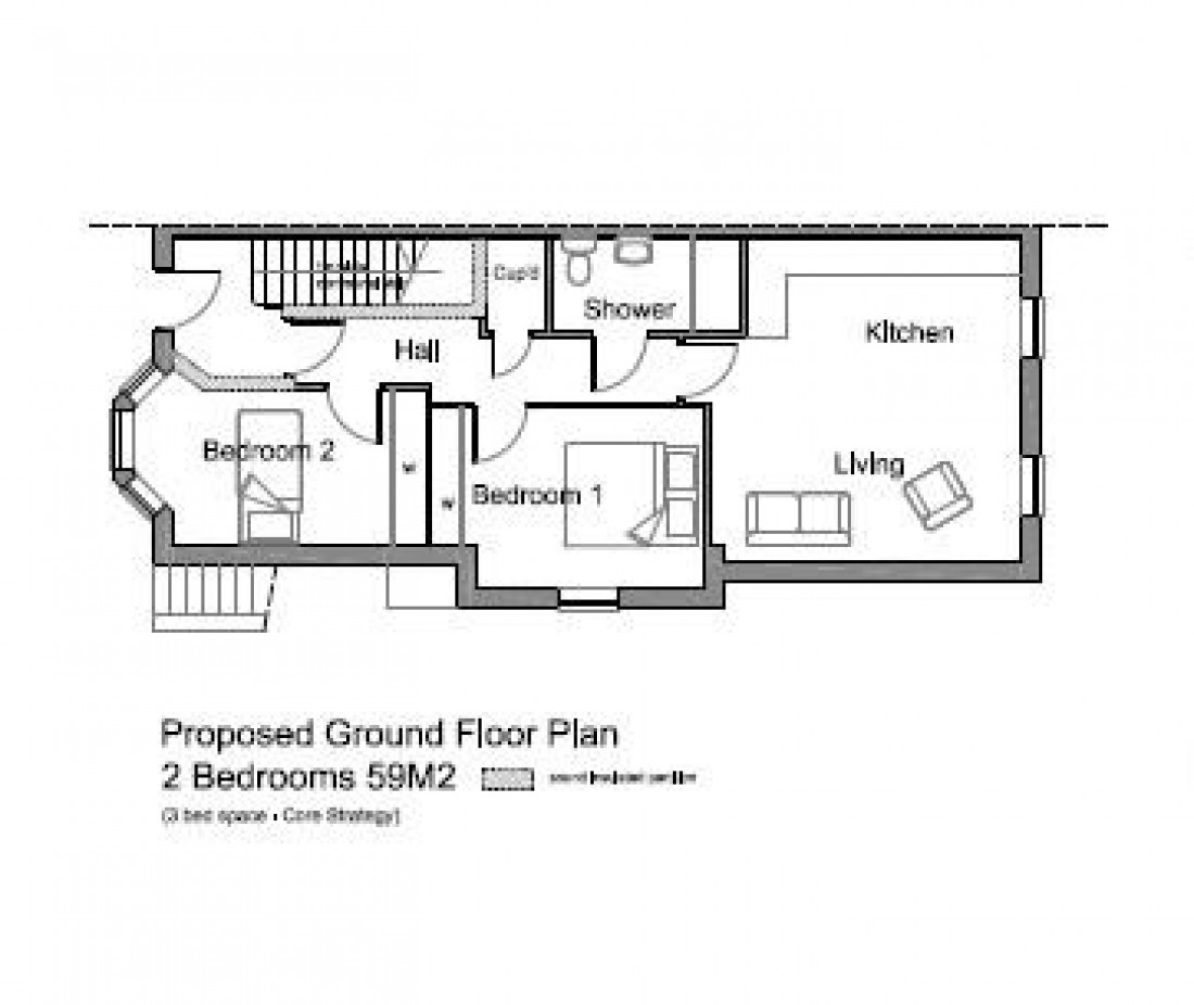 Floorplan for House and Plot @ 6 Beauley Road, Southville, Bristol