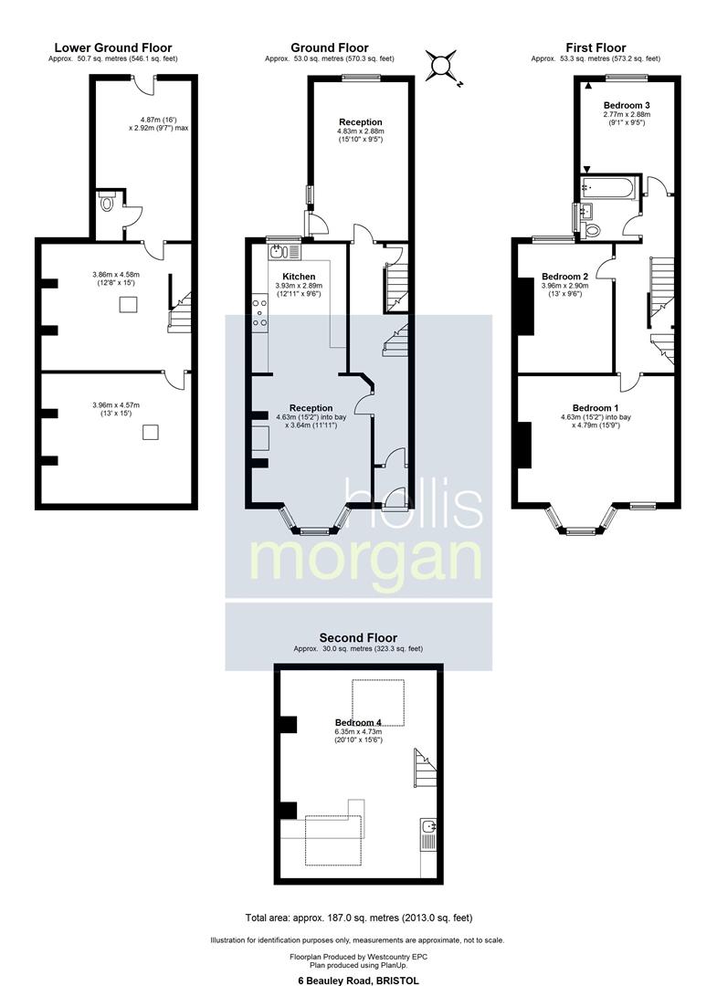 Floorplans For House and Plot @ 6 Beauley Road, Southville, Bristol
