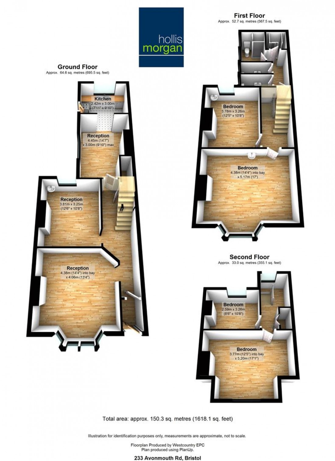 Floorplan for 233 Avonmouth Road, Avonmouth, Bristol