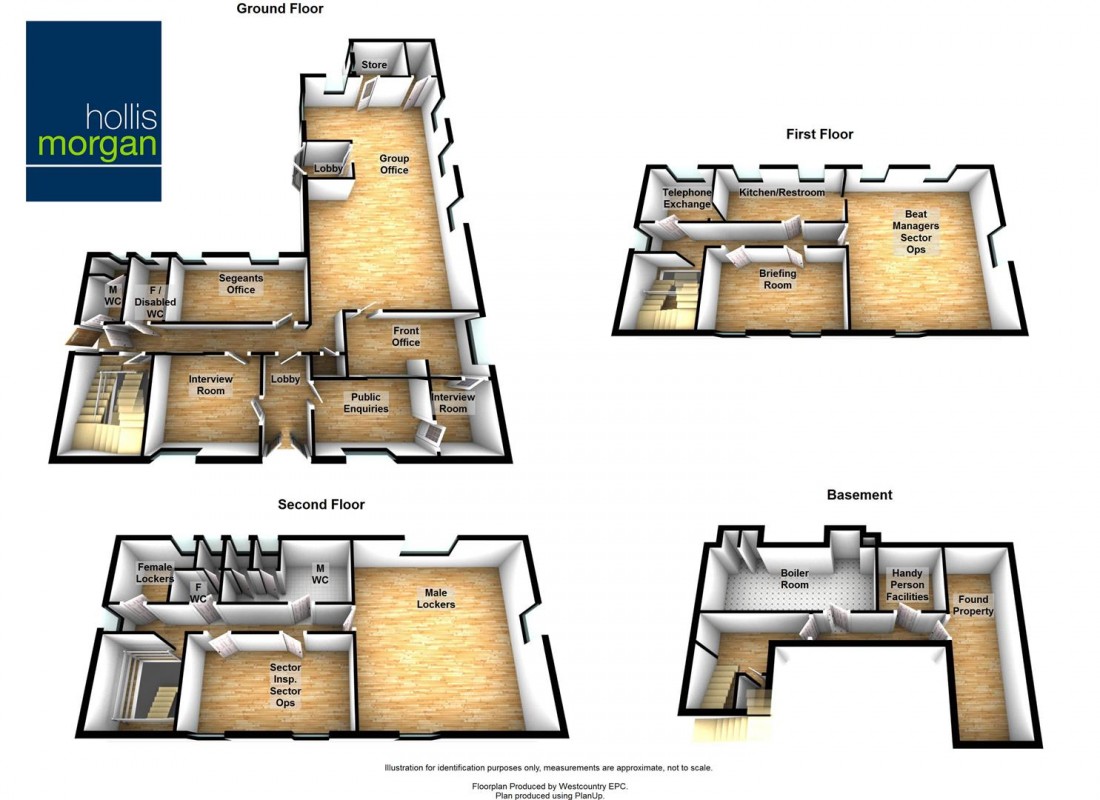 Floorplan for Avonmouth Police Station, Avonmouth Road, Bristol