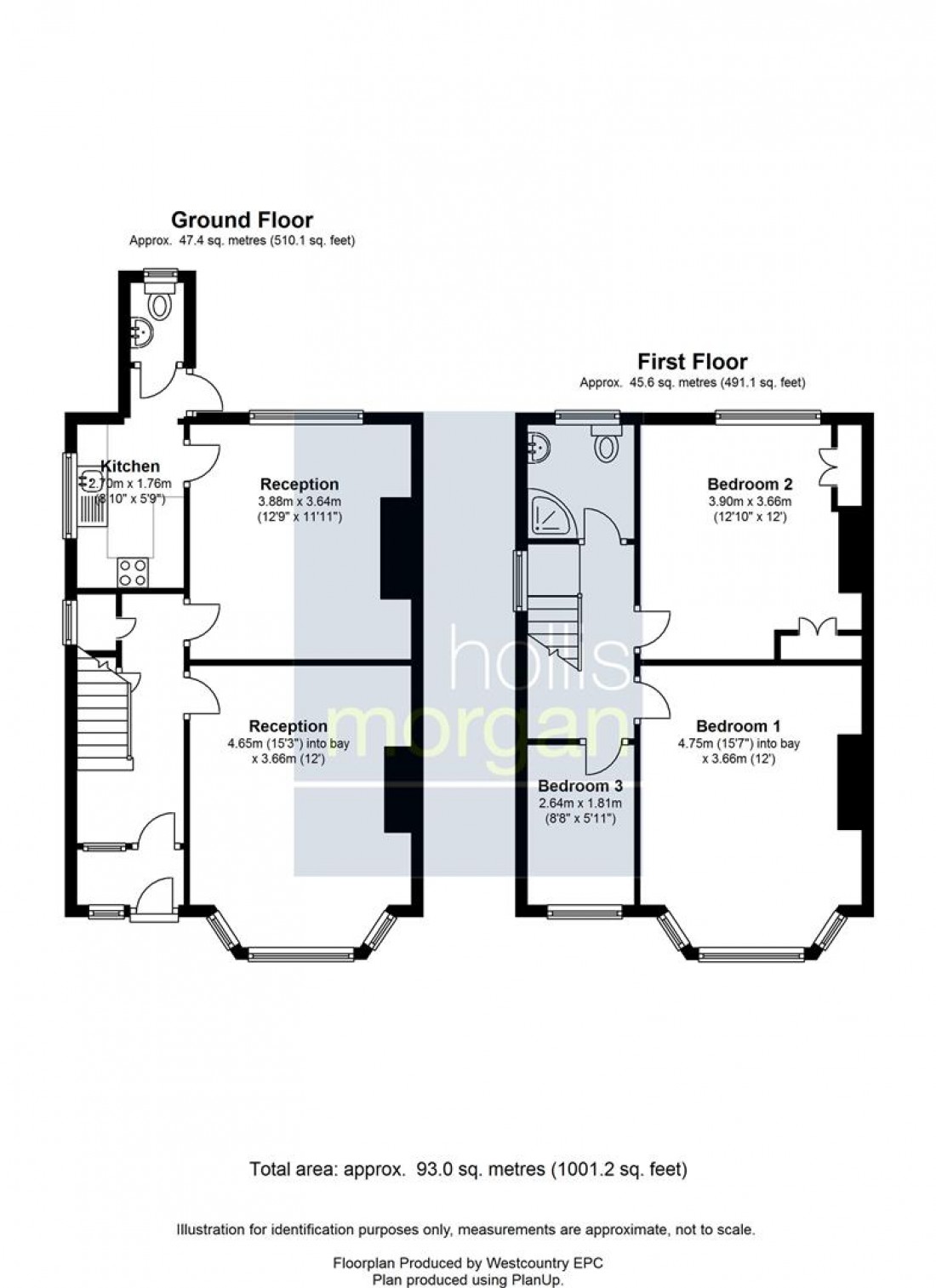 Floorplan for Greenbank Road, Hanham, Bristol