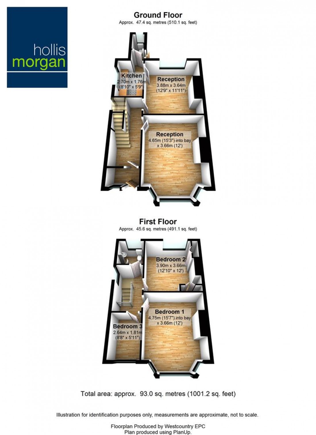 Floorplan for Greenbank Road, Hanham, Bristol