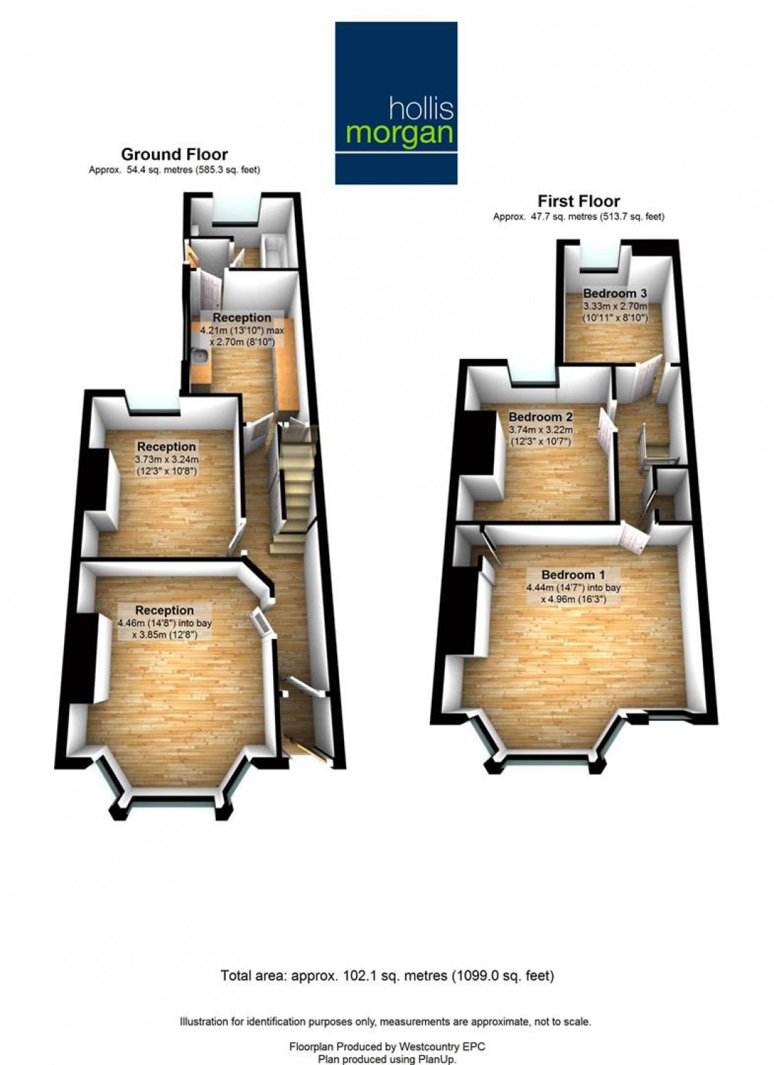 Floorplan for 1 St. Leonards Road, Greenbank, Bristol