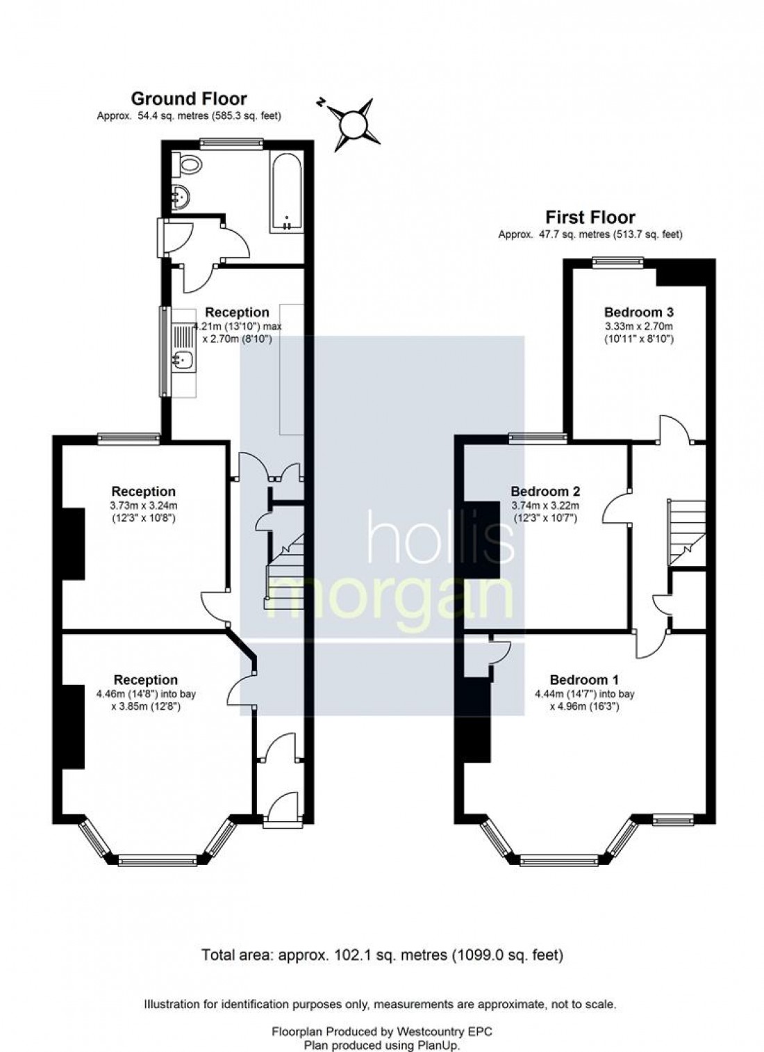 Floorplan for 1 St. Leonards Road, Greenbank, Bristol